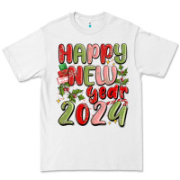 White happy new year 2024 Premium Tee - MaliasSmallBusiness