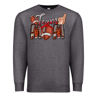Charcoal Heather team mom Premium Sweatshirt - CowhideDigitalArt