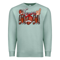 Seafoam team mom Premium Sweatshirt - CowhideDigitalArt