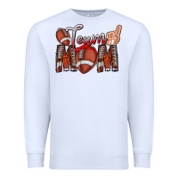 White team mom Premium Sweatshirt - CowhideDigitalArt