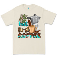 Bone coffee cups but first coffee Premium Tee - NancyCooperArtShop