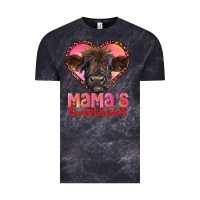 Cloud Black mama's sweetheart highland calf Vintage Tee - RanaPortraitStore
