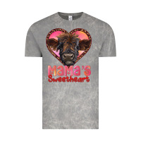 Cloud Rock mama's sweetheart highland calf Vintage Tee - RanaPortraitStore
