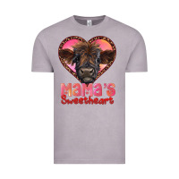 Vintage Zinc mama's sweetheart highland calf Vintage Tee - RanaPortraitStore
