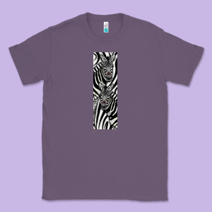 Zebra Classic Tee Designed By Lillyallendesigns