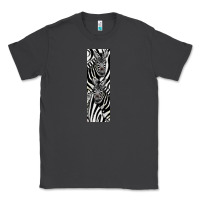 Smoke Zebra Classic Tee - LillyAllenDesigns