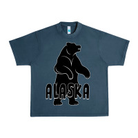 Midnight Navy Alaska Bear Urban Heavy Tee - Bettercallsaul