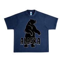 Navy Alaska Bear Urban Heavy Tee - Bettercallsaul