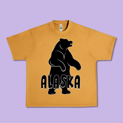 Alaska Bear Urban Heavy Tee Designed By Bettercallsaul