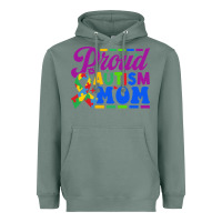 Sage Proud Autism Mom Heavyweight Hoodie - CowhideDigitalArt