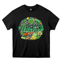 Black one lucky teacher Heavy Core Tee - MaliasSmallBusiness