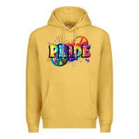 Antique Gold Hippie pride Premium Hoodie - FaDigitalArtStudio