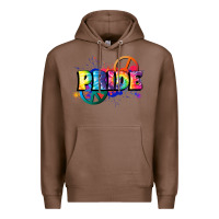Chestnut Hippie pride Premium Hoodie - FaDigitalArtStudio