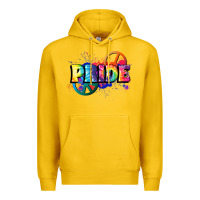 Lemon Hippie pride Premium Hoodie - FaDigitalArtStudio