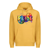Mustard Hippie pride Premium Hoodie - FaDigitalArtStudio