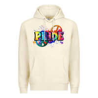 Sandshell Hippie pride Premium Hoodie - FaDigitalArtStudio