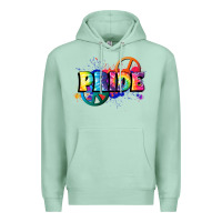 Seafoam Hippie pride Premium Hoodie - FaDigitalArtStudio