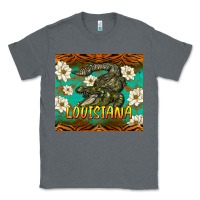 Charcoal Heather louisiana alligator tumbler Classic Tee - BarkalooDesign