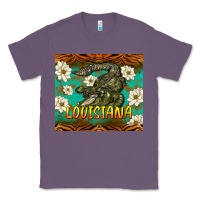 Lavender louisiana alligator tumbler Classic Tee - BarkalooDesign