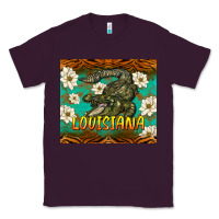 Plum louisiana alligator tumbler Classic Tee - BarkalooDesign