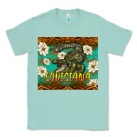 Seafoam louisiana alligator tumbler Classic Tee - BarkalooDesign