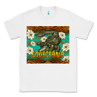 White louisiana alligator tumbler Classic Tee - BarkalooDesign
