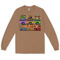 Toasted Coconut hallothanksmas school bus Long Sleeve Tee - texasbilliewilder