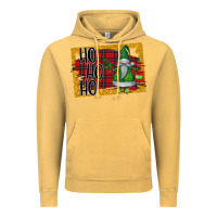 Vintage Mustard Christmas Ho Ho Ho Vintage Hoodie - Bettercallsaul