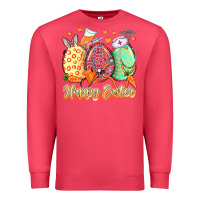 Cardinal Happy Easter Eggs Nurse Premium Sweatshirt - LillyAllenDesigns