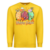 Lemon Happy Easter Eggs Nurse Premium Sweatshirt - LillyAllenDesigns
