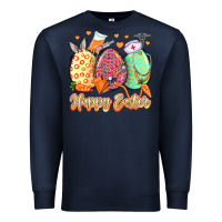 Happy Easter Eggs Nurse Premium Sweatshirt | Teevron