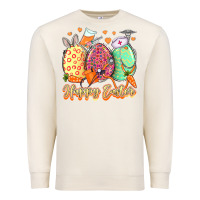 Sandshell Happy Easter Eggs Nurse Premium Sweatshirt - LillyAllenDesigns