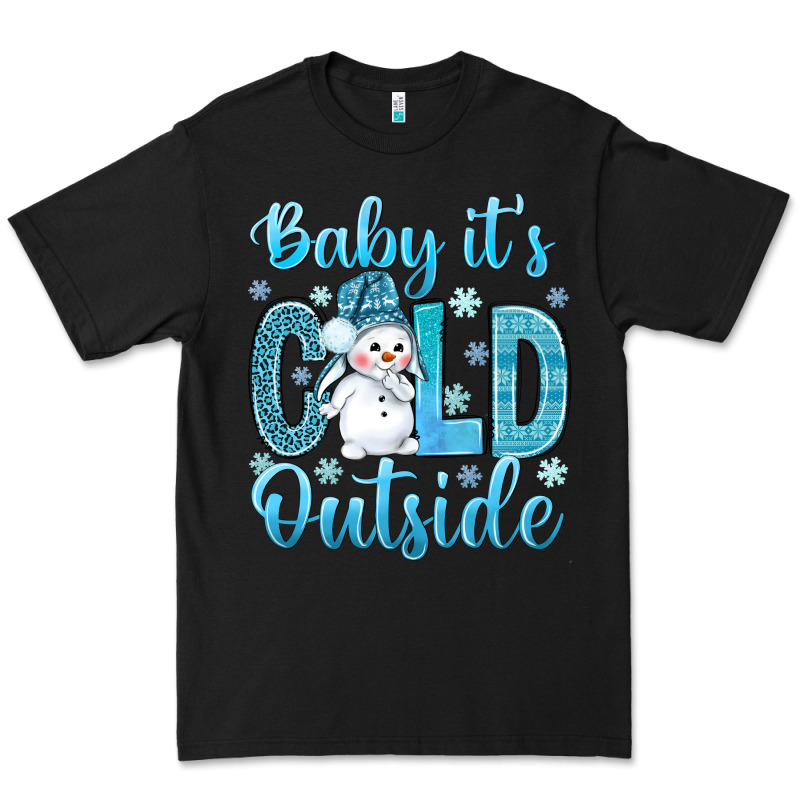 Baby Its Cold Outside Premium Tee by NancyCooperArtShop | Teevron
