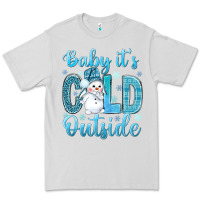 Dove Grey baby its cold outside Premium Tee - NancyCooperArtShop
