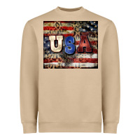 Mushroom usa Heavyweight Sweatshirt - CowGirlArtShop