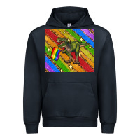 Navy lgbtq dinosaur t rex tumbler Urban Hoodie - Artiststas