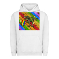 Pigment Lunar Rock lgbtq dinosaur t rex tumbler Urban Hoodie - Artiststas