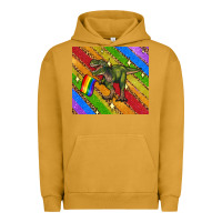 Pigment Peanut Butter lgbtq dinosaur t rex tumbler Urban Hoodie - Artiststas
