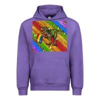 Tulip lgbtq dinosaur t rex tumbler Urban Hoodie - Artiststas