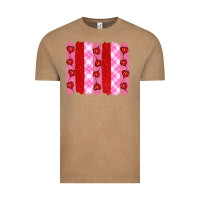 Vintage Coffee valentine's day brushstrokes Vintage Tee - RanaPortraitStore