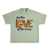Oil Green For the Love of the Lions Urban Heavy Tee - Bettercallsaul