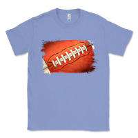 Colony Blue Football Brushstroke Classic Tee - RanaPortraitStore