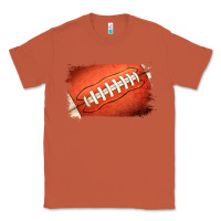 Copper Football Brushstroke Classic Tee - RanaPortraitStore