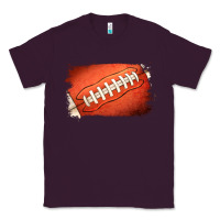 Plum Football Brushstroke Classic Tee - RanaPortraitStore