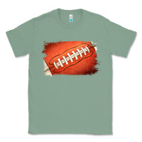 Sage Football Brushstroke Classic Tee - RanaPortraitStore