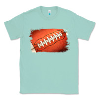 Seafoam Football Brushstroke Classic Tee - RanaPortraitStore