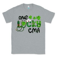 Heather Grey one lucky certified medical assistant cma Classic Tee - RanaPortraitStore