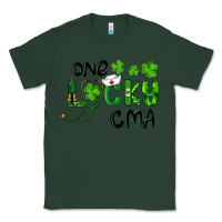 Sports Green one lucky certified medical assistant cma Classic Tee - RanaPortraitStore