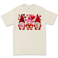 Bone valentines day gnomies with heart balloon Premium Tee - NancyCooperArtShop