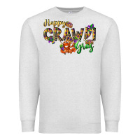 Oatmeal Heather Happy crawdi Gras Premium Sweatshirt - LillyAllenDesigns